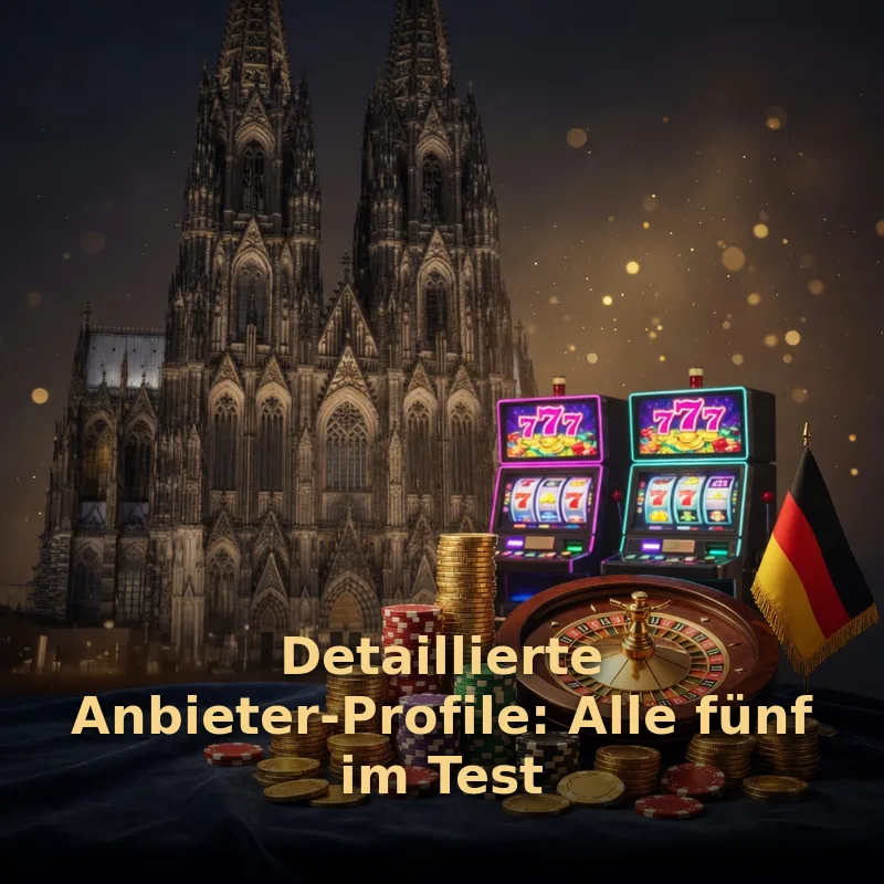 Moderne Casino-Halle in warmem Goldlicht